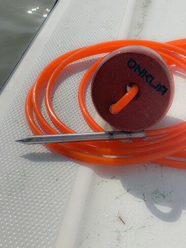 Fish Stringer - 12ft Ultimate No Tangle Wade Fishing Stringer with Float - Brass or Aluminum in Saudi Arabia