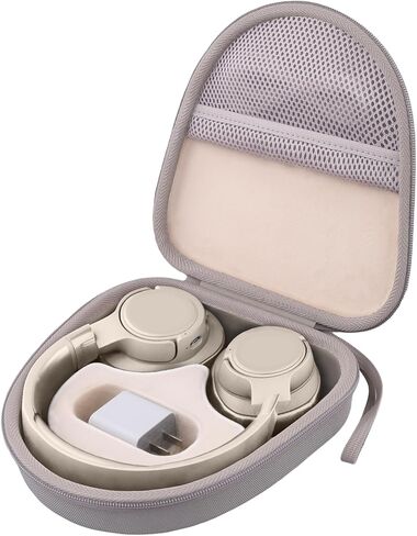 حقيبة حمل صلبة لسماعات الرأس اللاسلكية JBL Tune 720BT 520BT 770NC 670NC 510BT / Live 770NC 780NC 680NC 670NC، منظم تخزين السفر مقاوم للصدمات بتصميم محمول، أسود in Kuwait