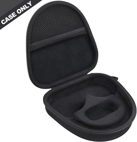 حقيبة حمل صلبة لسماعات الرأس اللاسلكية JBL Tune 720BT 520BT 770NC 670NC 510BT / Live 770NC 780NC 680NC 670NC، منظم تخزين السفر مقاوم للصدمات بتصميم محمول، أسود in Kuwait