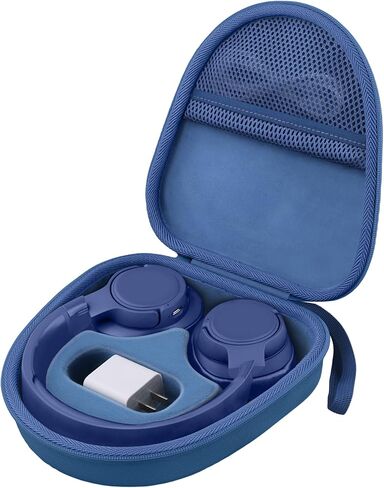 حقيبة حمل صلبة لسماعات الرأس اللاسلكية JBL Tune 720BT 520BT 770NC 670NC 510BT / Live 770NC 780NC 680NC 670NC، منظم تخزين السفر مقاوم للصدمات بتصميم محمول، أسود in Kuwait