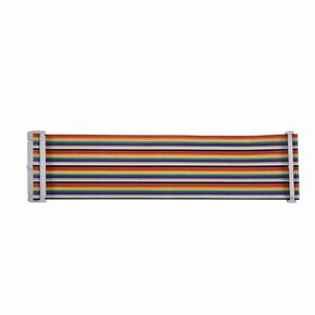 Pomya 40 Pin Rainbow GPIO Ribbon Cable, 20cm | Female to Female IO Extender for 2/3 Banana Pi Orange Copper Core in Kuwait