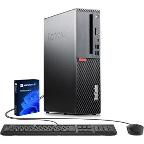 كمبيوتر مكتبي Lenovo ThinkCentre M720s SFF، Intel Quad Core i3-8100، ذاكرة وصول عشوائي 8 جيجابايت، 256 جيجابايت SSD، VGA، منفذ DisplayPort، لوحة مفاتيح وماوس، USB Wi-Fi وBluetooth، Windows 11 Pro (متجدد) in Kuwait