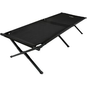 Teton Outfitter Camping Cot, Heavy-Duty Oversized Folding Cot for Adults, Comfortable Elevated Sleeping Bed, Easy Setup in Kuwait