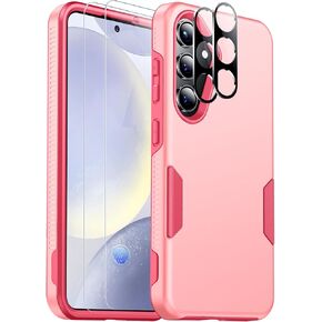 SPIDERCASE Designed for Samsung Galaxy S24 Plus Case, Heavy Duty Shockproof Phone Case for Galaxy S24 Plus 2024, Pink in Kuwait