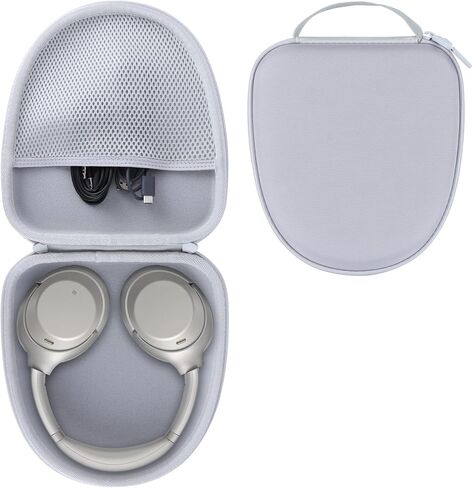 Hard Case Replacement for Sony WH-1000XM6, WH-1000XM5, WH-1000XM4, WH-1000XM3 Noise Canceling Headphones, Portable Travel Headphone Cases (Black Case) in Kuwait