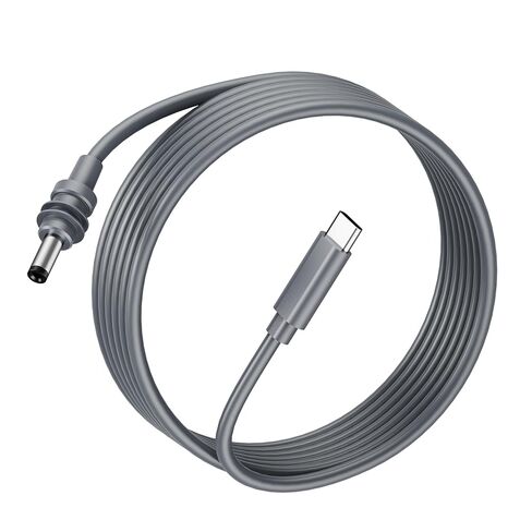 كابل Starlink Mini USB C 100 واط، 6.6FT/2M USB C إلى DC كابل طاقة مقاوم للماء في الهواء الطلق لملحقات Starlink Mini، سلك طاقة من النوع C إلى DC متوافق مع بنك الطاقة العالي وشاحن PD in Kuwait
