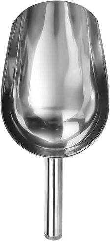 Stainless-Steel Ice Cube Scoop Bar Buffet Kitchen Spice Candy Flour Nut Scoop Spoon,10inch in Saudi Arabia