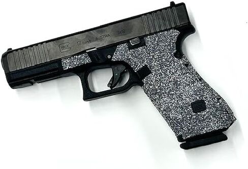 Handleitgrips Gun Grip Tape Compatible with Glock 17/ Glock 22/ Glock 34/ Glock 35/ Glock 47 Gen 5/Gen 5 MOS - Extreme Edition Series Pistol Grip Tape, Gun Skins, Veteran Owned, Made in USA in Saudi Arabia