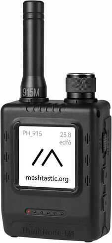 LoRa Meshtastic Transceiver with GPS and nRF52840 - ThinkNode M1 with 1.54" EPD Screen and Case, SX1262 Wireless Module 915MHz, 1200mAh Battery for Meshtastic in Saudi Arabia