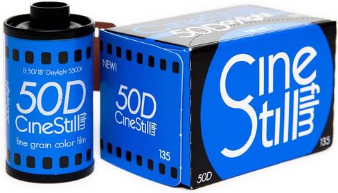 CineStill Film 50Daylight Xpro C-41 Color Negative Film (35mm Roll Film, 36 Exposures) - 2-Pack with Microfiber Cleaning Cloth in Saudi Arabia