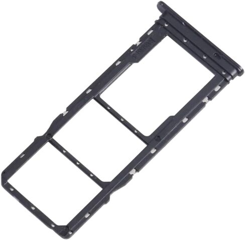 2X SIM Card Tray SD Card Holder Slot Replacement Compatible with Samsung Galaxy A05 SM-A055 (Black) in Saudi Arabia