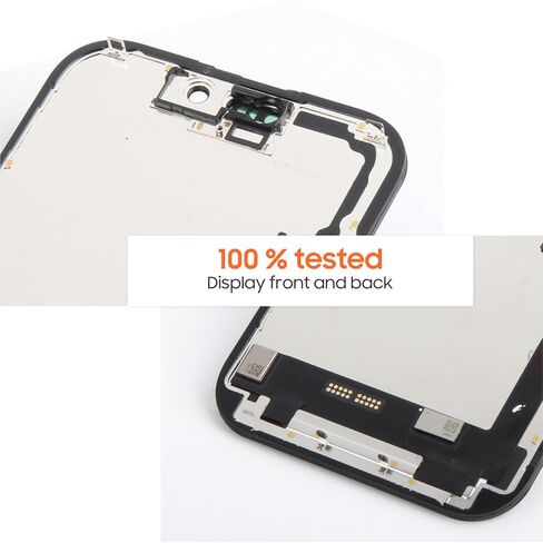 شاشة Incell لشاشة iPhone 17 البديلة لشاشة iPhone 17 LCD A3520، A3258، A3519، A3521 أجزاء إصلاح مجموعة التحويل الرقمي ثلاثية الأبعاد (أسود بدون إطار) in Saudi Arabia