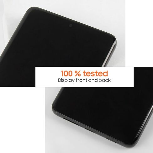 for Samsung Galaxy S21 Ultra Screen Replacement, OLED Display Assembly with Black Frame & Full Repair Tool Kit, Easy DIY Installation for SM-G998B SM-G998U - Cracked Screen Fix in Saudi Arabia