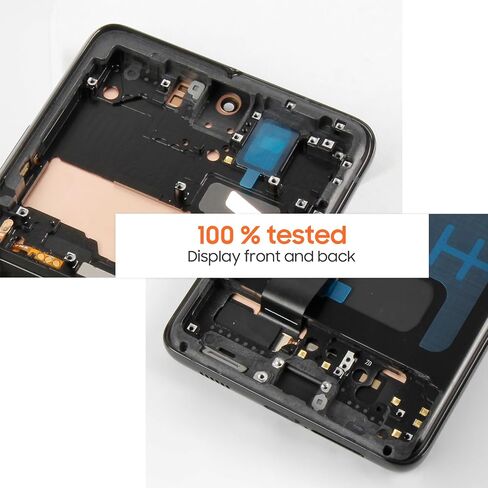 for Samsung Galaxy S21 Ultra Screen Replacement, OLED Display Assembly with Black Frame & Full Repair Tool Kit, Easy DIY Installation for SM-G998B SM-G998U - Cracked Screen Fix in Saudi Arabia