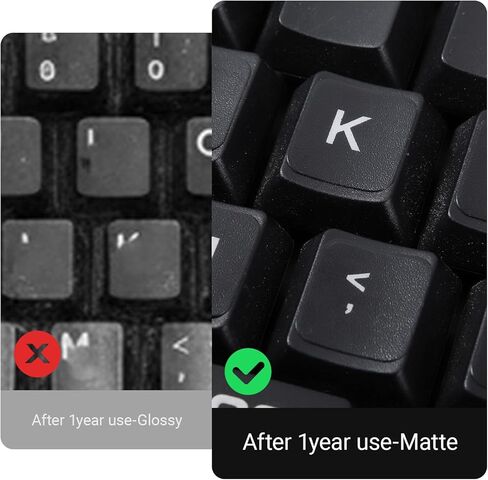4 PCS Universal English Keyboard Letter Stickers, Black Background with White Lettering, Keyboard Stickers for Laptop, Desktop, and Computer Keyboards in Saudi Arabia