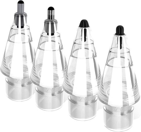 نصائح بديلة لقلم Apple الجيل الأول والثاني، Pro، USB-C، 2B Original/HB Bullet/HB Needle / 4B Needle Damping Nibs، كتابة سلسة، مضاد للتآكل، متوافق مع قلم iPad in Kuwait