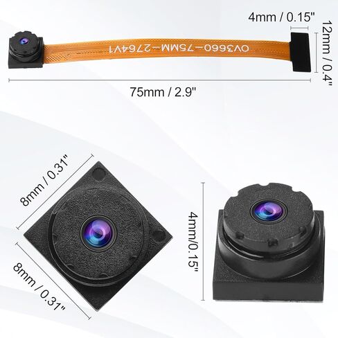 2 PCS OV3660 Camera,Aideepen OV3660 Camera Module 68° Lens 3 Megapixel Sensor I2C Support JPEG RGB YUV for ESP32 MCU Camera ESP32,STM32,Single Board Computer in Saudi Arabia