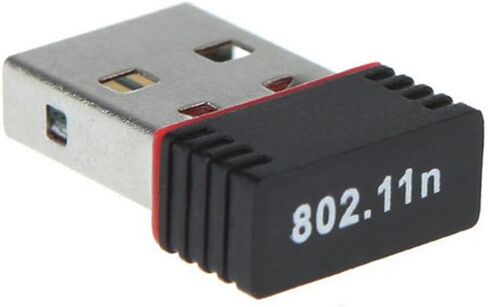 FROYUIO 2-Pack Mini USB Wi-Fi Adapter 150Mbps 802.11n 2.4GHz Wireless Network Card - Plug & Play No Driver Needed for Windows/Mac/Linux - 2dBi High Gain Antenna for Desktop/Laptop/PC in Saudi Arabia