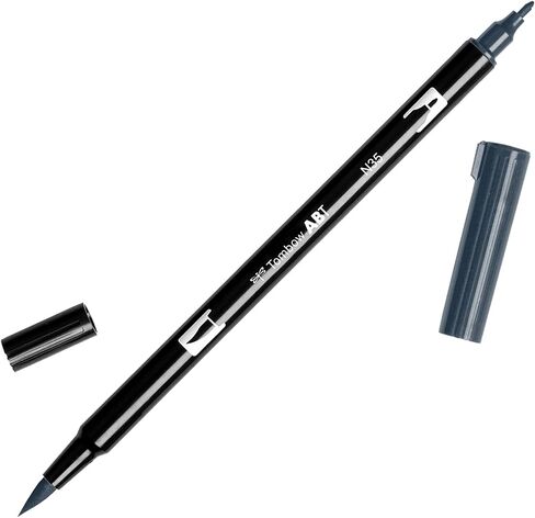 Tombow 56579 Dual Brush Pen Art Marker, 703 - Pink Rose, 1-Pack. Blendable, Brush and Fine Tip Marker in Saudi Arabia