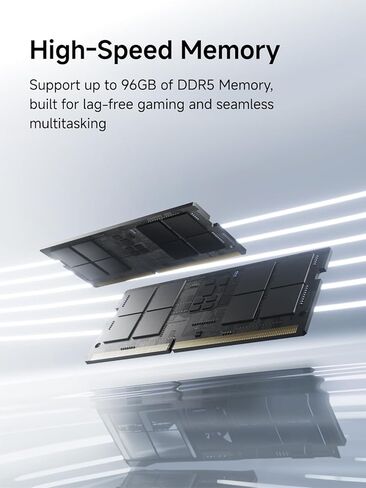 MINISFORUM Mini PC G1 Pro AMD Ryzen 9 8945HX 32GB DDR5 1TB SSD Gaming Computer, 2X HDMI + 2X DP2.1 + DP1.4 Output, 5G LAN, WiFi7, BT5.4, 3X USB Port, PCIe4.0x16 Slot Inside RTX 5060 Desktop Computer in Saudi Arabia