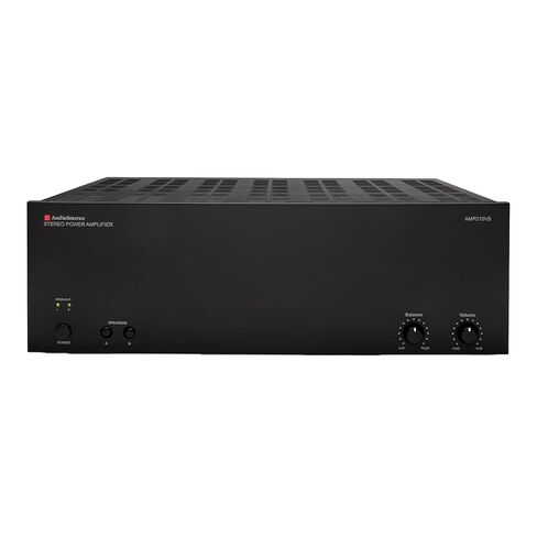 مصدر الصوت AMP210VS - مضخم طاقة استيريو ثنائي القناة - 100 وات/قناة، 250 وات موصلة، مناطق مكبر الصوت A/B، تشغيل تلقائي، معادل صوت الجهير/الصوت الثلاثي، مشغل 12 فولت، قابل للتركيب على حامل in Kuwait