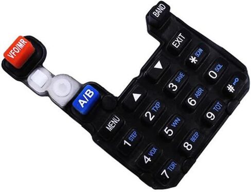 2 قطعة لوحة المفاتيح الرقمية لوحة المفاتيح لسلسلة Baofeng اتجاهين الراديو UV-5R UV-5RC UV-5RE in Saudi Arabia