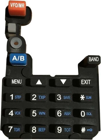2 قطعة لوحة المفاتيح الرقمية لوحة المفاتيح لسلسلة Baofeng اتجاهين الراديو UV-5R UV-5RC UV-5RE in Saudi Arabia