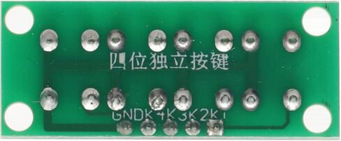 5PCS 5Pin 1x4 4 Keys Button Keypad Keyboard Breadboard Module for Arduino Project DIY in Saudi Arabia