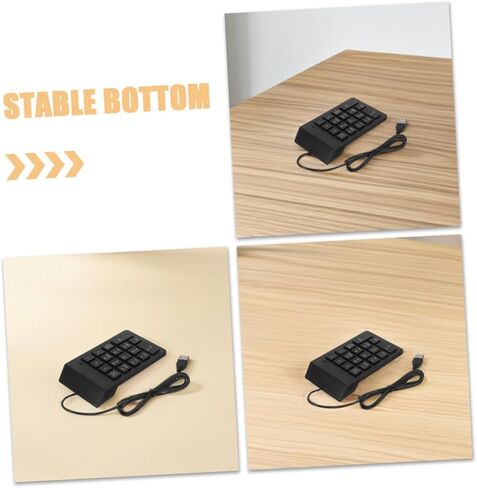 2 قطعة USB لوحة المفاتيح الرقمية 18 مفاتيح السلكية لوحة أرقام صغيرة لوحة المفاتيح للمحاسبة المالية سطح المكتب والكمبيوتر المحمول إدخال البيانات in Saudi Arabia