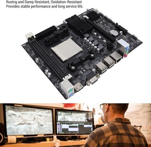 AM3 6 Channel Sound Chip Motherboard, DDR3 1600/1333 / 1066MHz, 4 Serial ATA 3.0 Ports, 4 Pin and 24 Pin Power Connector, A78SD3 100Mbps Ethernet in Saudi Arabia