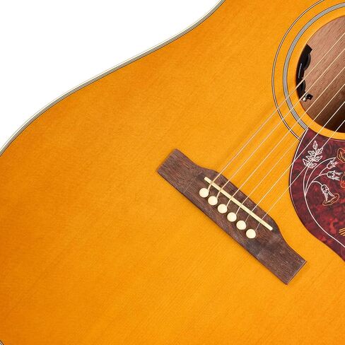 Epiphone Hummingbird Studio Acoustic Electric، هيريتدج شيري صن بيرست مع حقيبة in Saudi Arabia