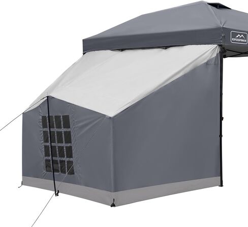 KAMPKEEPER Canopy Side Tent, Camping Canopy Tent for 10x10 Pop Up Canopies, Cube Tents, Gazebo Room Compatible with 10' Wide Canopies(Canopy Not Included) in Saudi Arabia