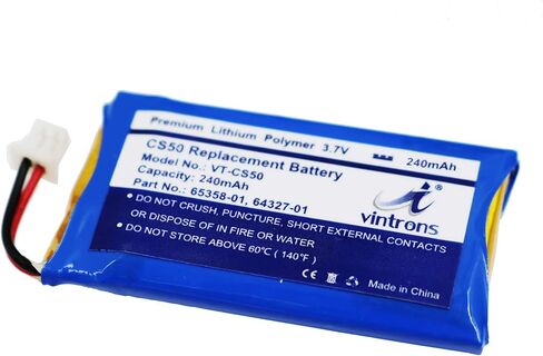 بطارية VI VINTRONS لـ Plantronics CS50، CS55، CS60، CS65، Savi 410، Savi 420، Savi 710، Savi 720، W710، W720، 202599-03، 80322-01، 71036-11، 65358-01، 64399-01، 64327-01, in Saudi Arabia