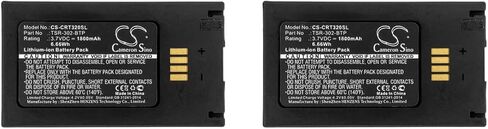 (2 حزمة) بطارية XSP لـ Crestron TSR-302، TSR-302 شاشة لمس محمولة PN TSR-302-BTP 1800 مللي أمبير في الساعة in Saudi Arabia