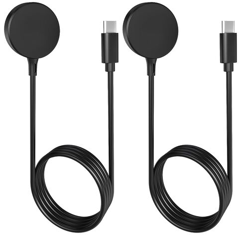 Sinoacc USB C Magnetic Charger Cable Compatible with Samsung Galaxy Watch 8 Smartwatch, 3.3Ft Fast Charging Cable Dock, 2 Pack in Saudi Arabia
