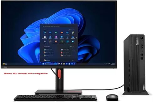 Lenovo ThinkCentre M75s Gen 5 Small Form Factor Desktop with AMD Ryzen 7 PRO 8700G Processor, 32GB DDR5 Memory, 1TB SSD, 2X DisplayPort, RJ-45, Slim Ultrabay DVD-RW, Wi-Fi 6, and Windows 11 Pro in Saudi Arabia