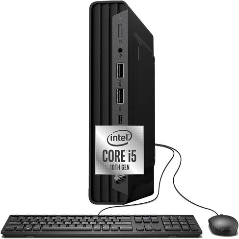 HP ProDesk 600 G6 Mini Desktop PC, Intel 10th Gen Core i5-10500T, 16GB RAM, 256GB SSD, 4K Support, Displayport, Windows 11 Pro Micro Computer (Renewed) in Saudi Arabia