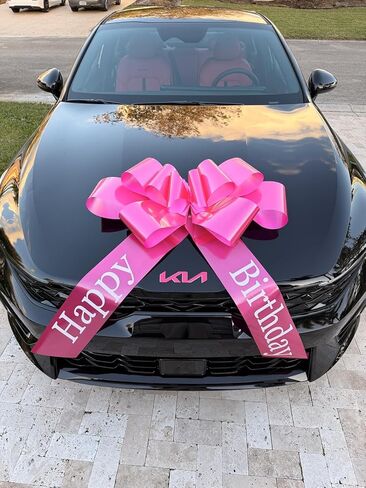 30 "سيارة عملاقة Bow Big Red Car Dows for Hig Gift Wabs ، حفل زفاف ، عيد ميلاد ، عيد الميلاد ، القوس الضخم للزخرفة الحاضر الكبير in Kuwait