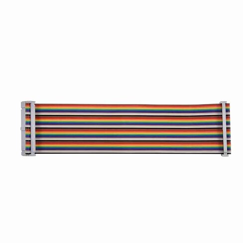كابل شريط بوميا 40 دبوس قوس قزح GPIO، 20 سم | موسع IO من أنثى إلى أنثى لـ 2/3 قلب نحاسي من الموز Pi البرتقالي in Kuwait
