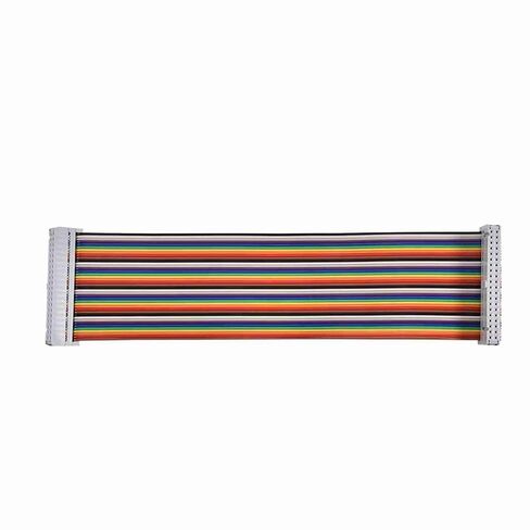 كابل شريط بوميا 40 دبوس قوس قزح GPIO، 20 سم | موسع IO من أنثى إلى أنثى لـ 2/3 قلب نحاسي من الموز Pi البرتقالي in Kuwait