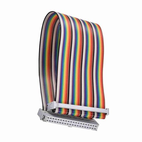 كابل شريط بوميا 40 دبوس قوس قزح GPIO، 20 سم | موسع IO من أنثى إلى أنثى لـ 2/3 قلب نحاسي من الموز Pi البرتقالي in Kuwait