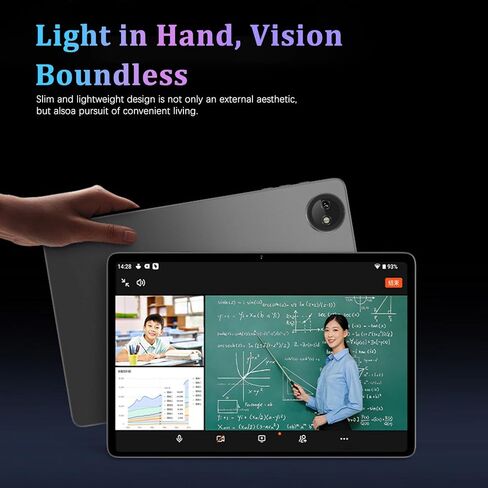 جهاز لوحي Crelander 8.7 بوصة Android 15، 16 جيجابايت + 128 جيجابايت Android مع HD IPS 1340 × 800، كاميرا 5 ميجابكسل + 13 ميجابكسل، بطارية 5000 مللي أمبير، بلوتوث/واي فاي، جهاز لوحي Android صغير مع حافظة (إصدار مطور) in Kuwait