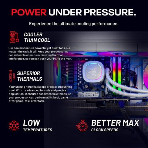 كمبيوتر الألعاب Skytech Gaming Azure 3، AMD Ryzen 7 9700X 3.8 جيجا هرتز، AMD RX 9070XT 16 جيجا بايت VRAM، 1 تيرابايت Gen4 NVMe SSD، 32 جيجا DDR5 RAM 6000، 850 وات Gold ATX 3 PSU، 360 ARGB AIO، WI-FI 5، Windows 11، سطح المكتب in Saudi Arabia