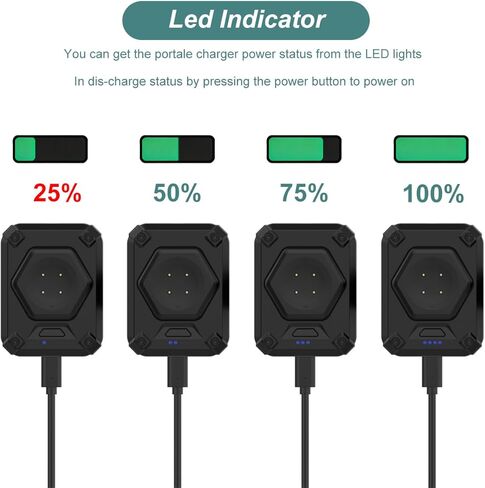 Charger for Google Pixel Watch 2 & 3, 2000mAh Portable Charger with USB Cable for Pixel Watch 2 3 in Saudi Arabia