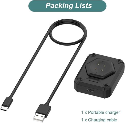 Charger for Google Pixel Watch 2 & 3, 2000mAh Portable Charger with USB Cable for Pixel Watch 2 3 in Saudi Arabia
