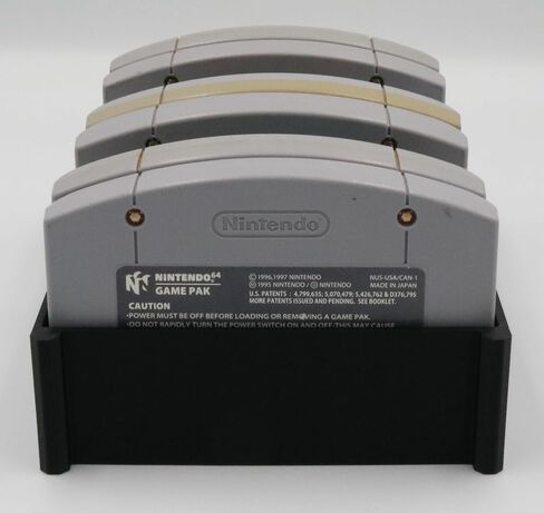 حامل ألعاب لنينتندو 64 (N64) - يحمل 8 خراطيش in Saudi Arabia
