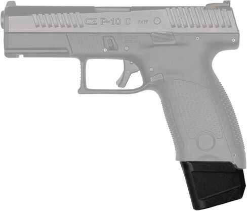 Nylon Enhanced Added Weight Extension for CZ P-10 F,P-10 SC,P-10 C,P-09,9mm/.40,10/15RD,Does not Alter Capacity in Saudi Arabia