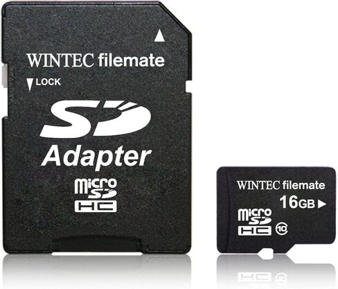 بطاقة Wintec Filemate سعة 16 جيجابايت من الفئة الاحترافية 10 microSDHC in Saudi Arabia