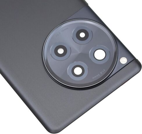 Iron Gray Back Panel Replacement for OnePlus 12R with Camera's Frame and Lens and Pre-Cut Adhesive in Saudi Arabia