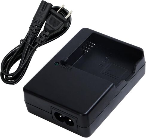 شاحن بطارية DE-A98 لبطارية DMW-BLG10 متوافق مع كاميرات باناسونيك لوميكس DMC-GX7، DMC-GX80، DMC-GX85، DMC-GX9، DMC-LX100، DMC-LX100 II، DMC-ZS100، DMC-ZS200 in Kuwait